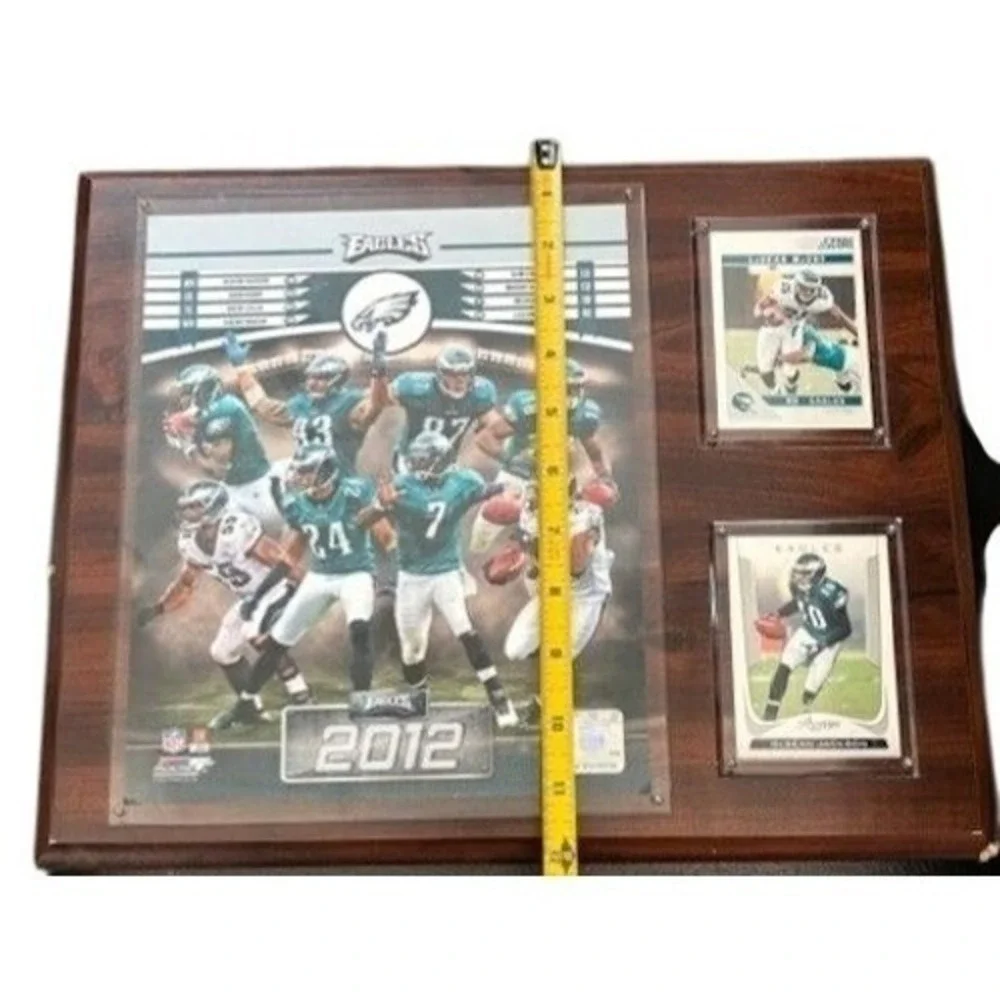 Philadelphia Eagles 2012 Commemorative Plaque With LeSean McCoy & DeSean Jackson